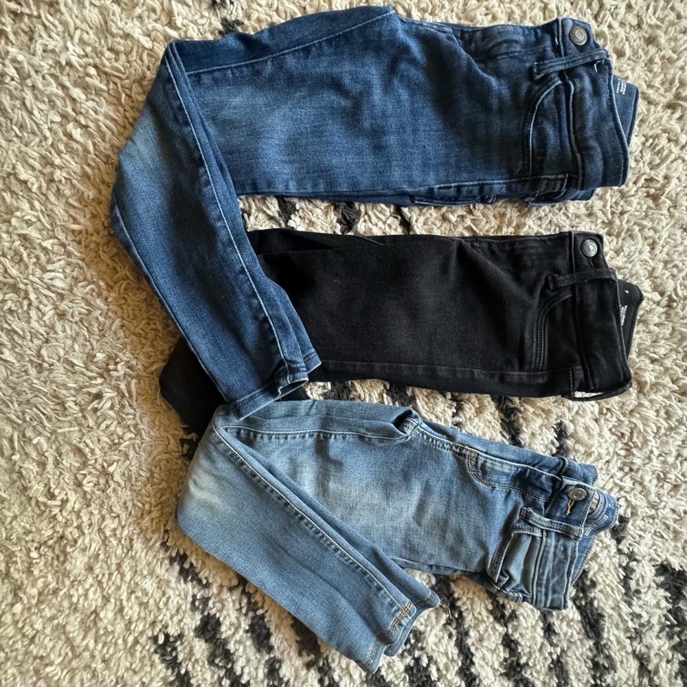 Old Navy Blue and Black Jeans Collection - Picture 2 of 3